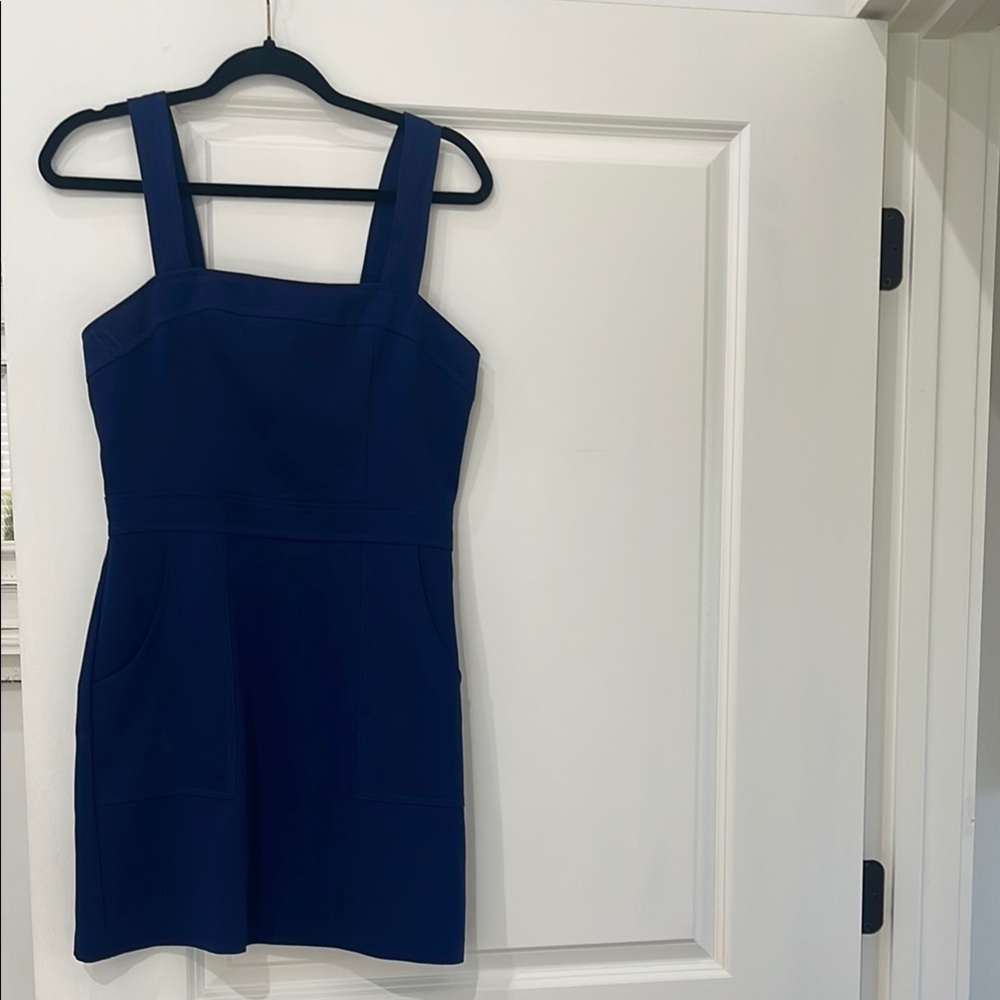 Amanda Uprichard Navy Ace Dress